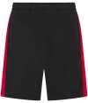 LV887 Finden + Hales Kids Knitted Shorts Black / Red colour image